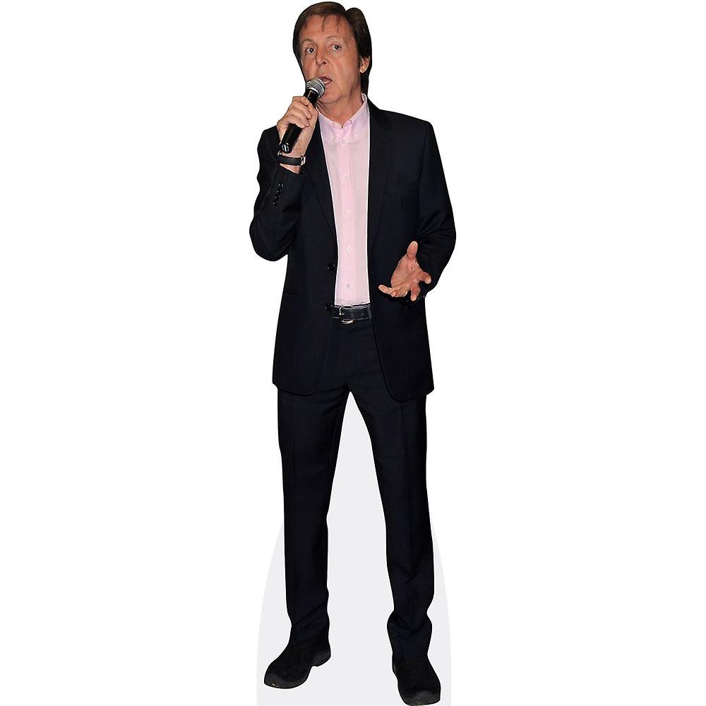 Paul McCartney (Singing) Cardboard Cutout (lifesize OR mini size). Standee. Stand Up.