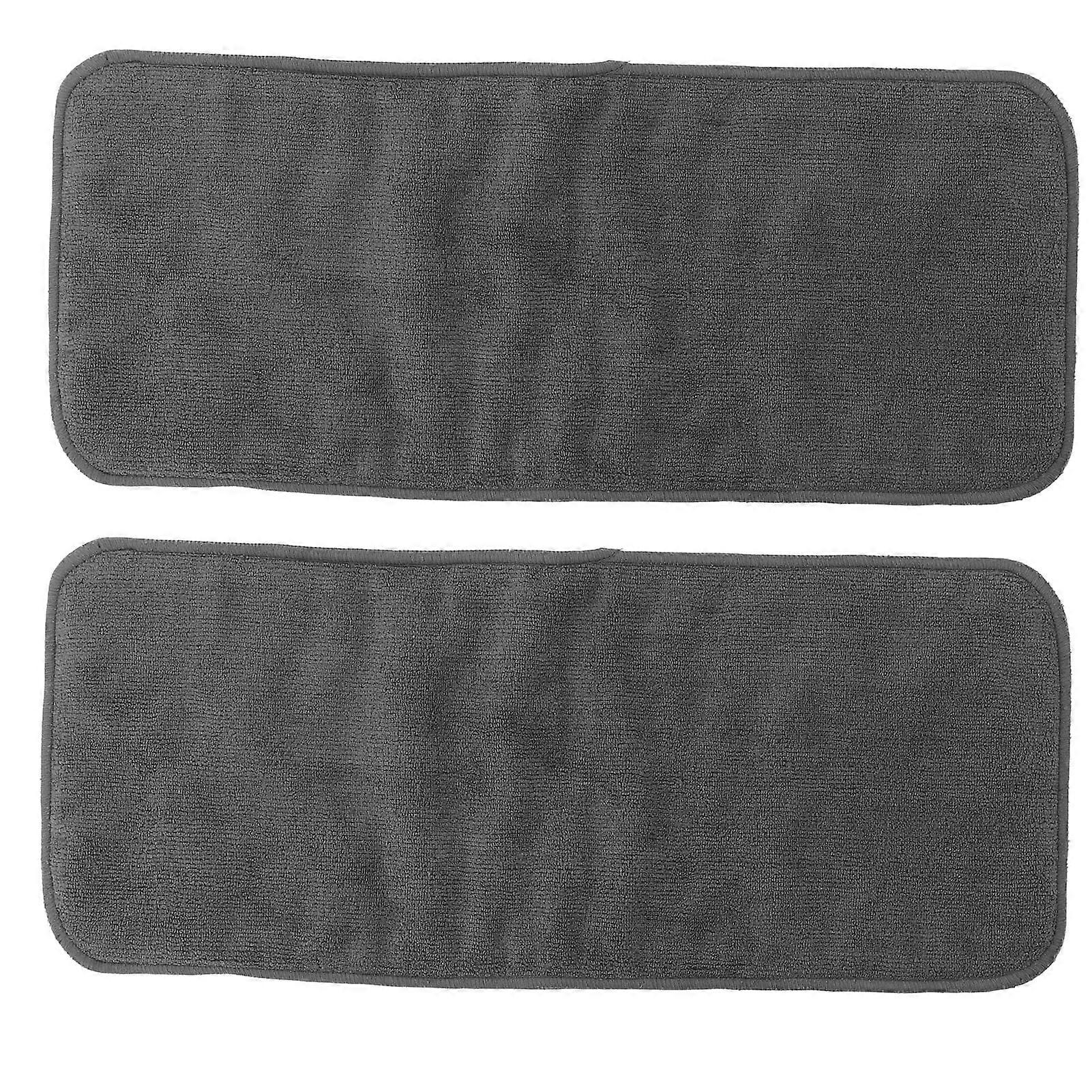 2pcs Reusable Diaper Insert Washable Infant Baby Diaper 4 Layer Microfiber Nappy Liners Insert for 3‑6 Years Old Children Gray