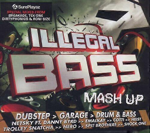 Various Artists Illegal Bass Mash Up CD 2 discs (2011)
