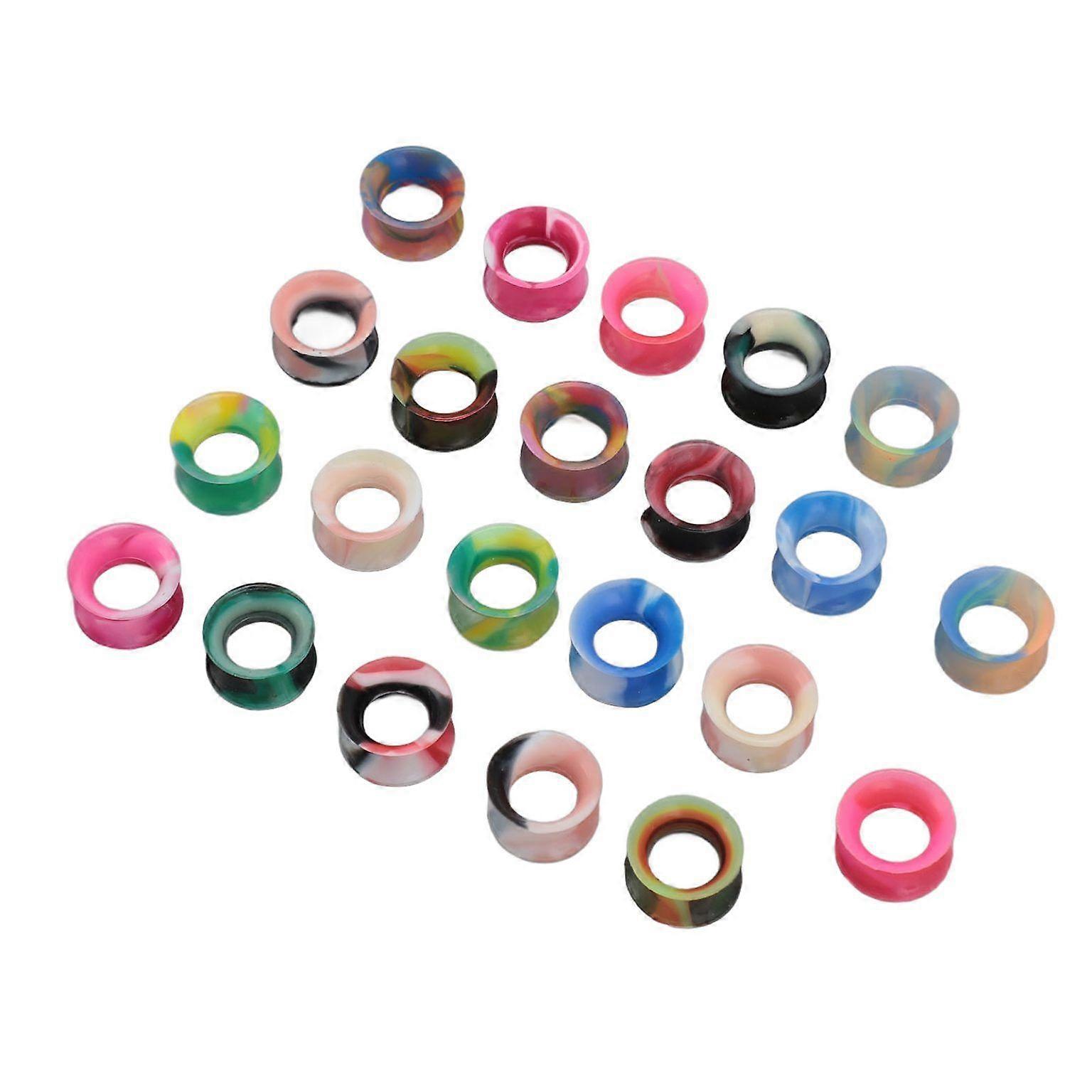 Soft Silicone Ear Tunnels - Stretching Gauge Expanders for Comfortable Earlets