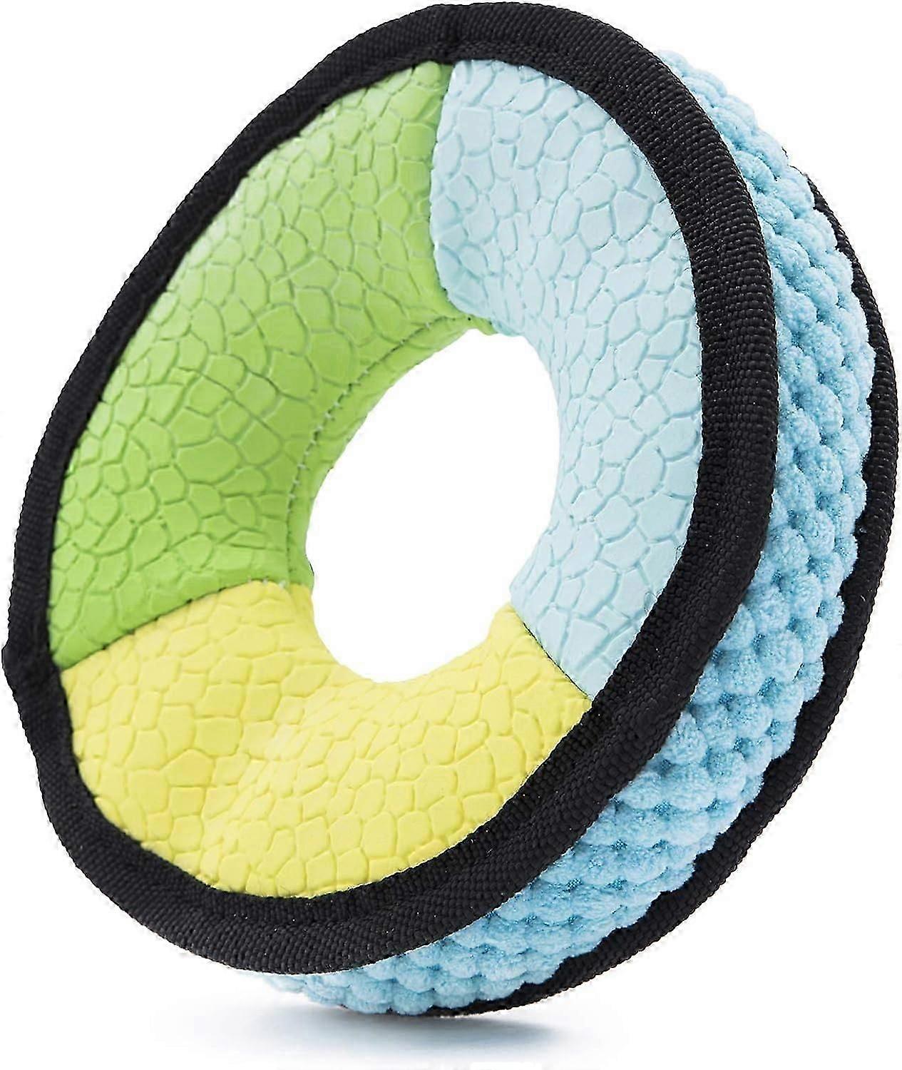 Dog toy made of latex with squeaking element, interactive toy for large dogs