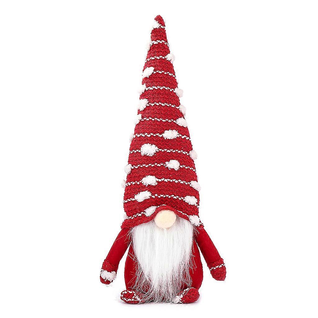 Christmas Plush Dwarf Ornament for Desktop Sofa Bookcase Bookshelf Dining Table Dwarf Ornaments Plush Beards Decorations