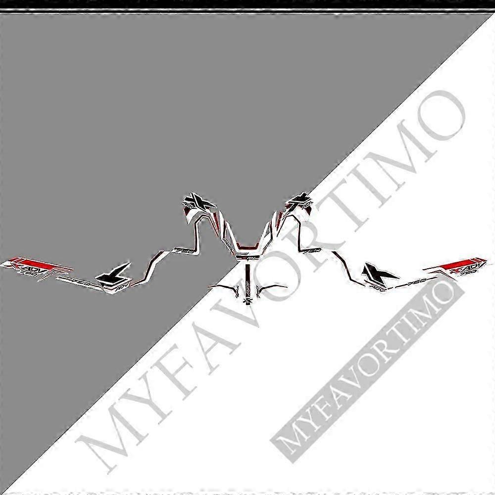 Exquisite Motorcycle X ADV For XADV X-ADV 750 Side Panel Stickers Tank Pad Fuel Protector Fairing Emblem Logo Windshield Scooters