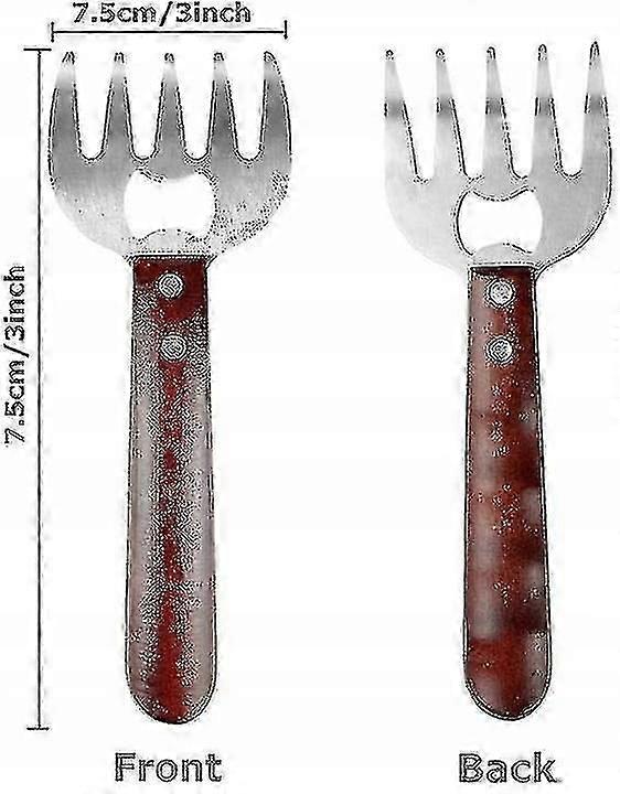 Lihanerotin Lihaerotin Keittiö Haarukka 2 kpl lihanerotin Punainen