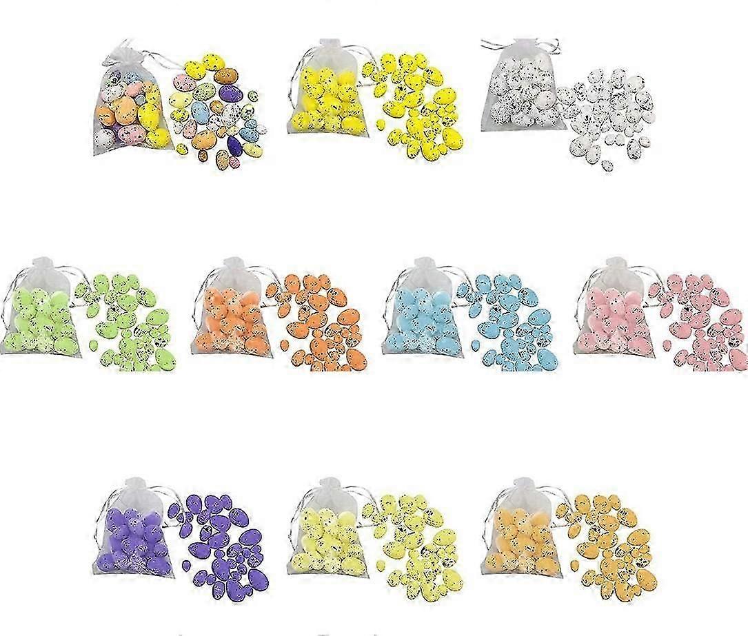 Easter Eggs, Plastic Easter Decoration, Easter Eggs For Hanging, Plastic Easter Eggs 10pcs