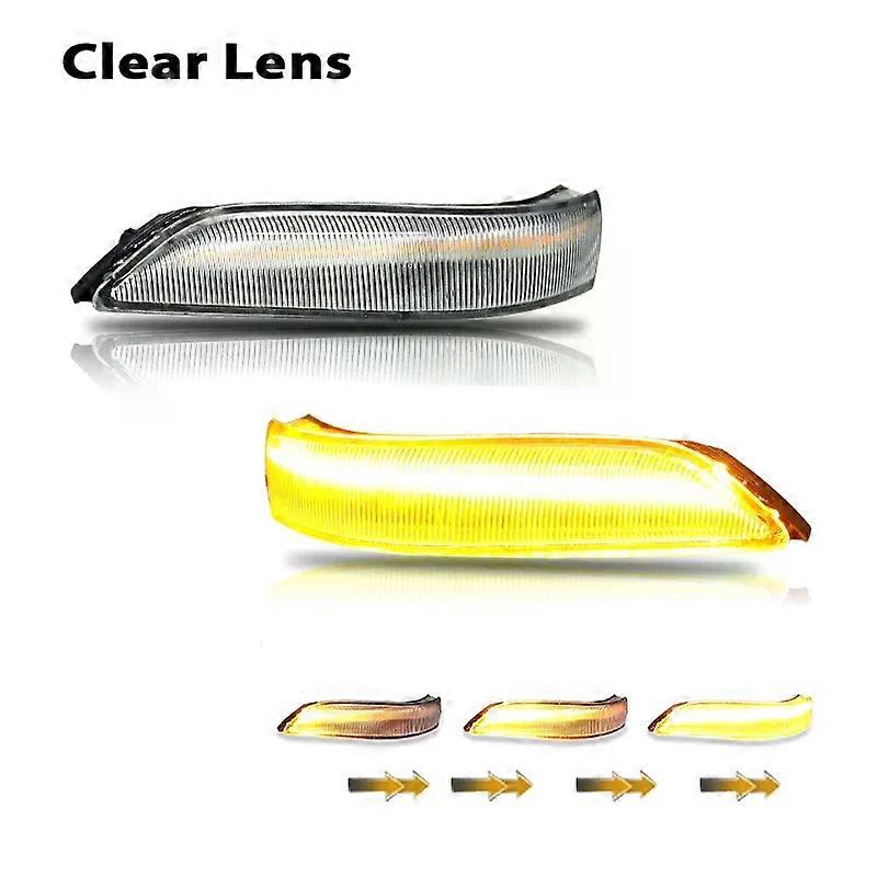 Applies to 2pc Dynamic Sequential Blink/Flow LED Side Mirror Turn Signal Light Assembly For 2008-2013 Honda Accord CP1/CP2/CP3,For Acura RL