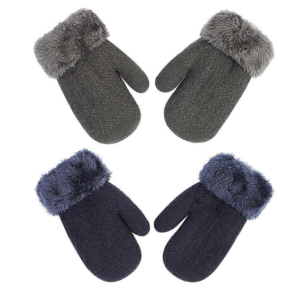 Children's Gloves, Warm, Knitted Cashmere