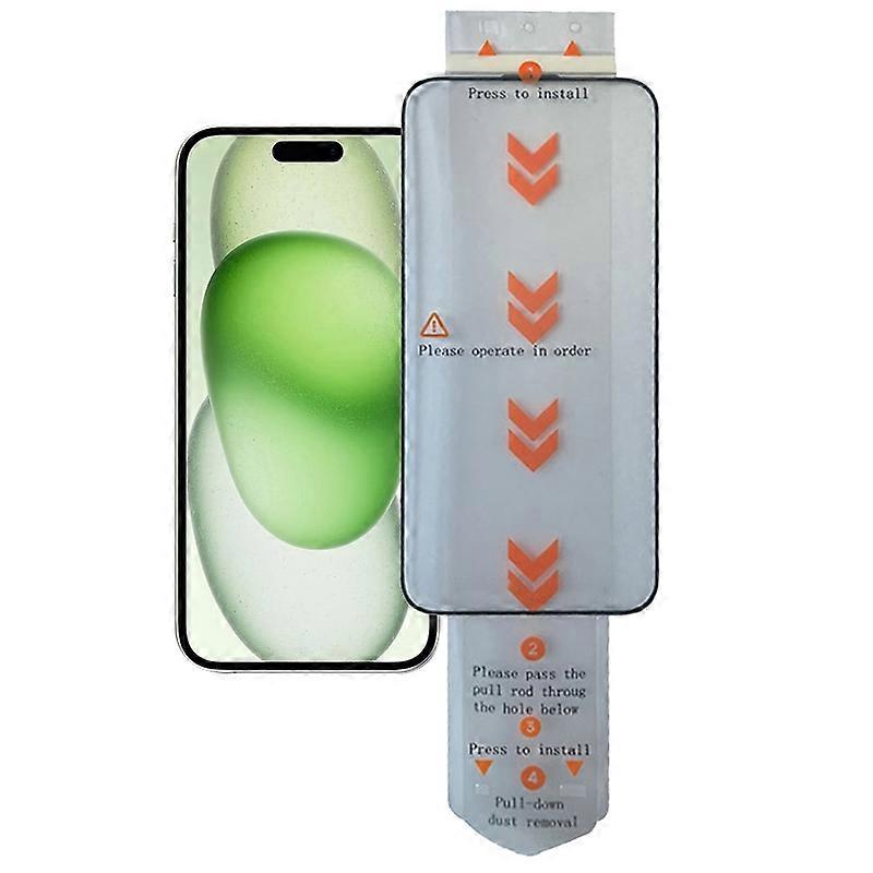 Voor iPhone 15 gehard glas
