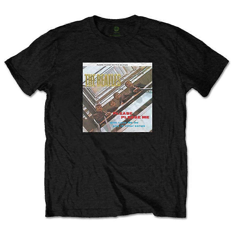 The Beatles Please Please Me Gold Foiled T Shirt
