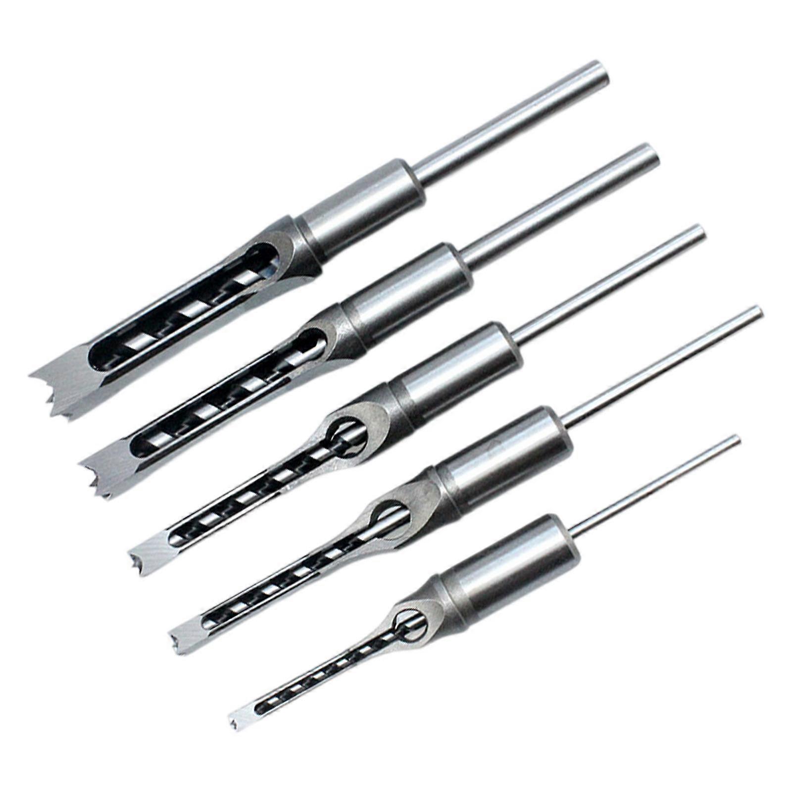 Woodworking Mortising Chisel Square Hole Power Tool Bit, Sharp and Durable Wood