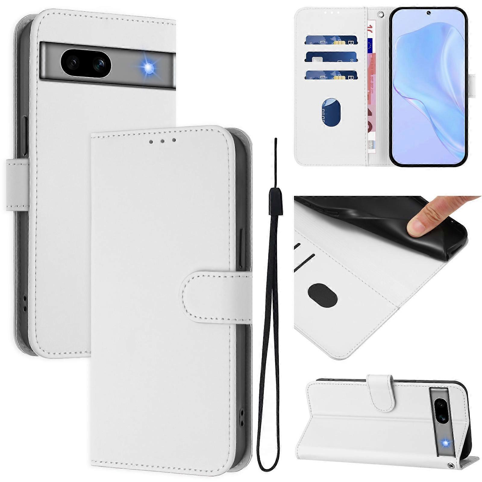 Läderfodral i enfärgat läder med rem