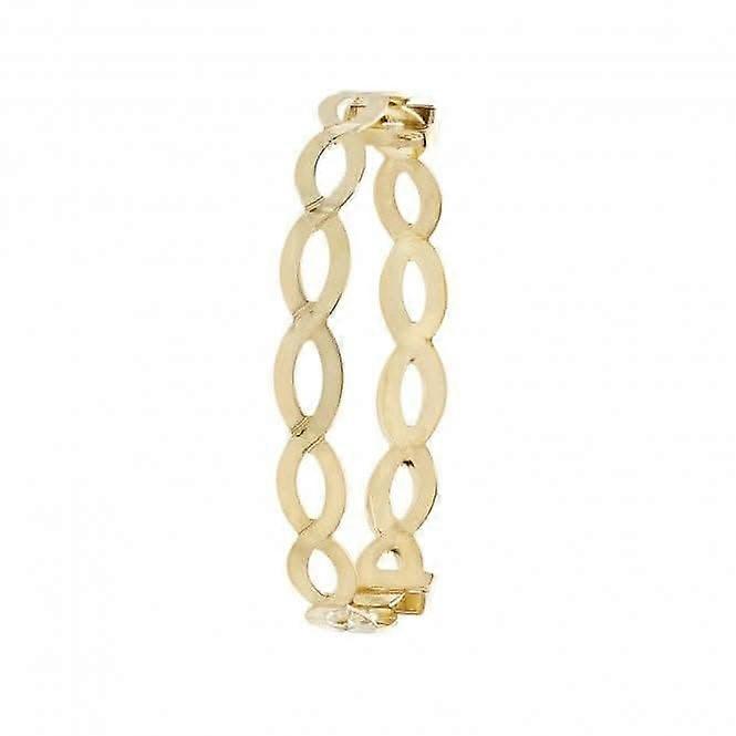 9ct Yellow Gold Adjustable Baby Bangle BN421