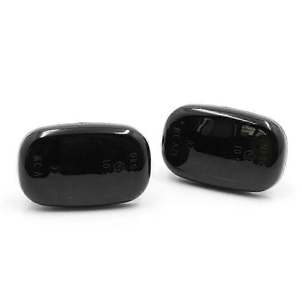 2Pcs LED Dynamic Side Marker Turn Signal Lights Indicator Lamp for Prius Yaris js
