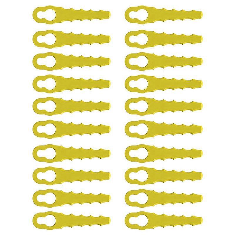 20 Pieces Lawn Mower Plastic Mower Blades Blades for Many Occasions