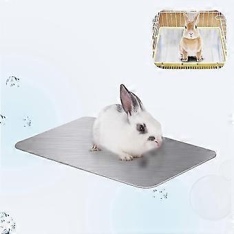 Kanin kølepude, 30x20CM hamster kølemåtte Pet køleplade til kaninkanin hamster marsvin og andre små kæledyr forbliver kølige