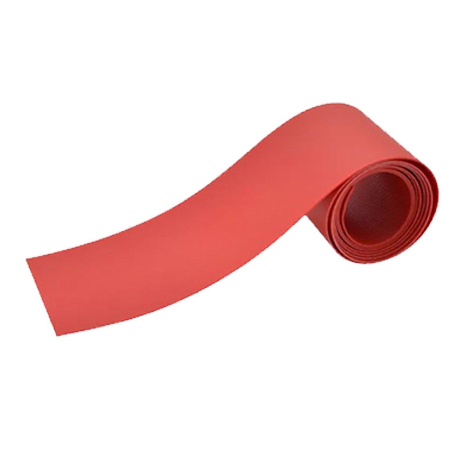Easy to Use Thick Waterproof PVC Repair Patch for Inflatable Fishing Boats and Water Toys, Red, 5 x 100 cm