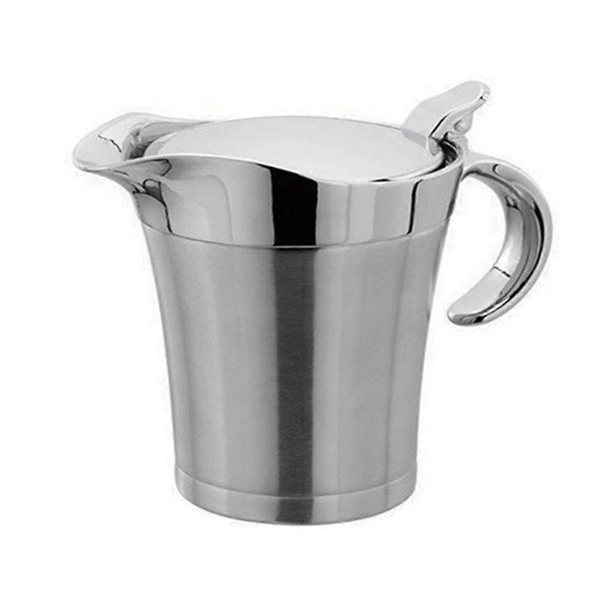 Stainless Steel Double-Layer Seasoning Jar Kitchen Supplies Sauce Pot