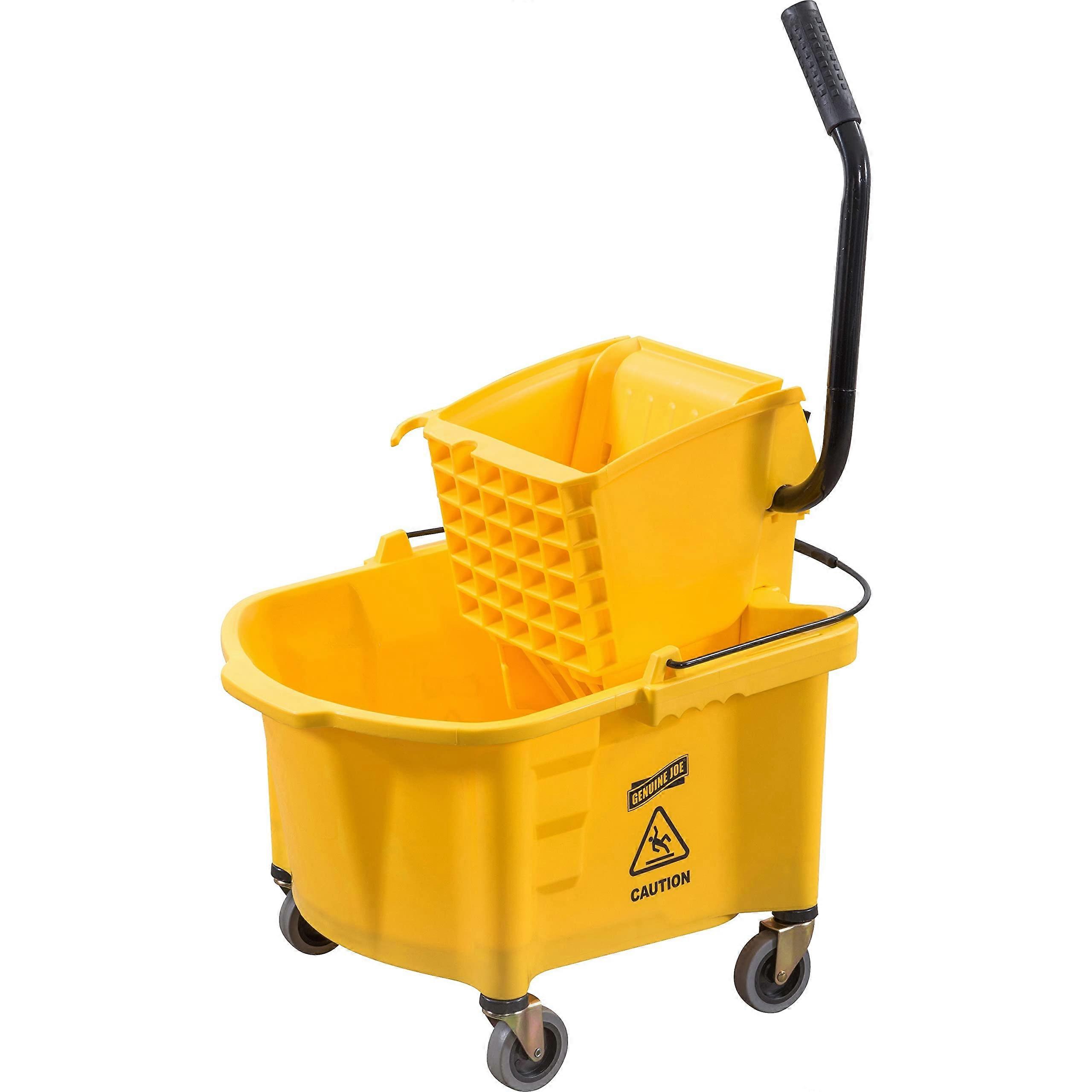 Mop Bucket Wringer for Efficient Floor Cleaning 26 QT