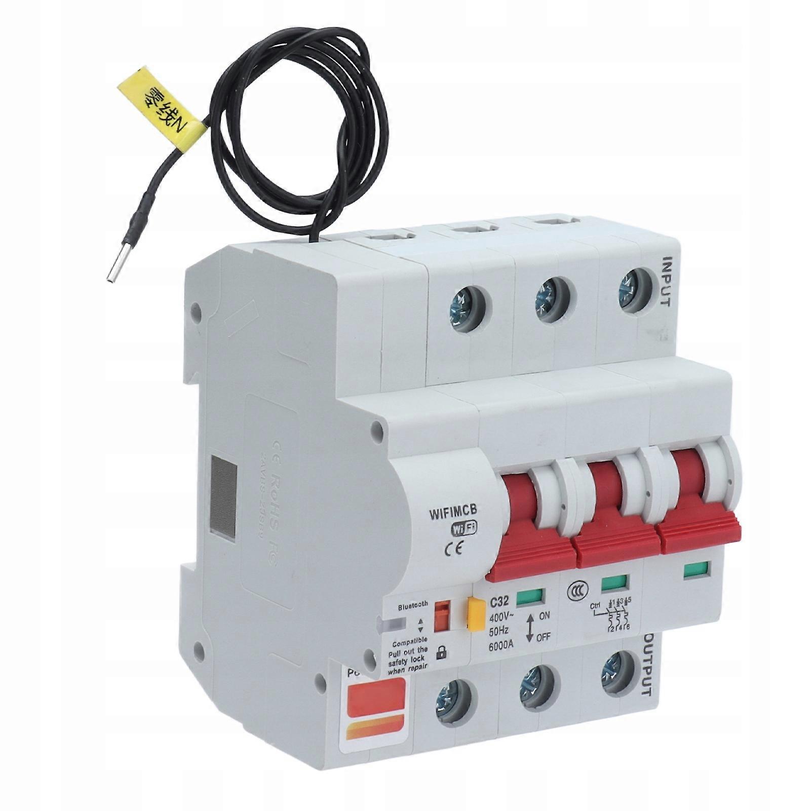 Smart Switch 3p Wifi Bluetooth Fjärrkontroll