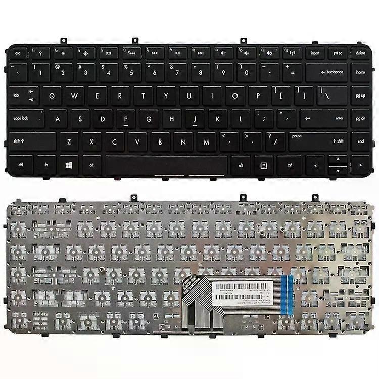 HP Envy4 Laptop Keyboard with Frame-Replacement Part for Model 4-1000