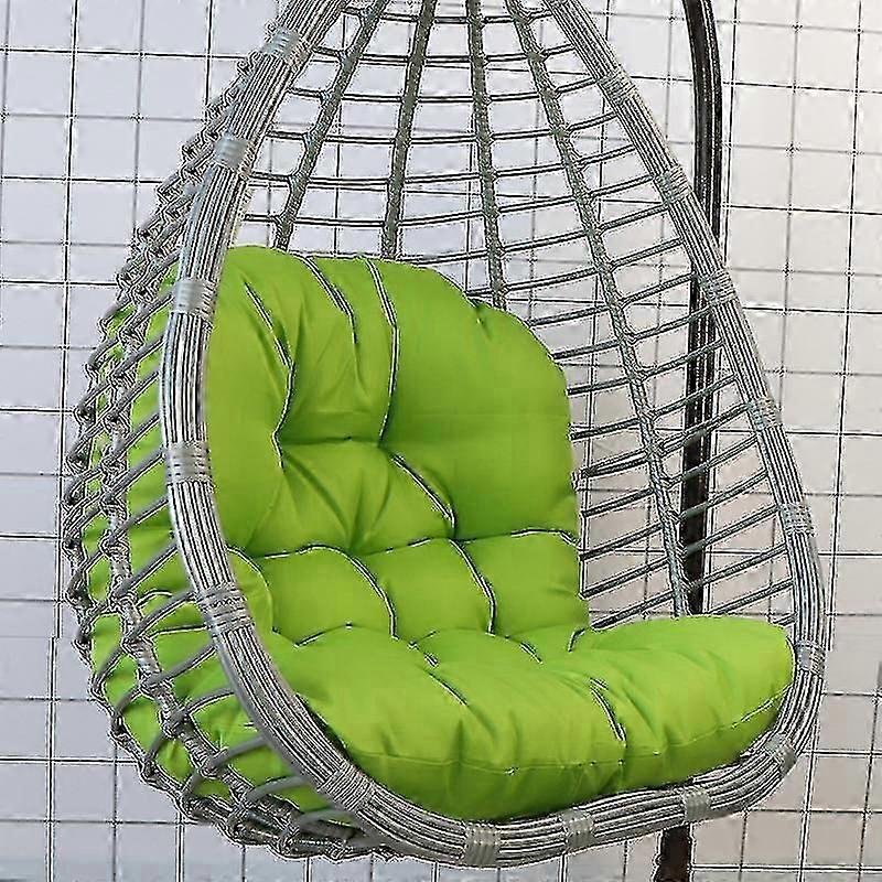 Egg Chair Cushion, Egg Chair Cushion Only Outdoor Waterproof Hanging Swing Chair Seat Cushion Replacement Thicken Large Garden Hammock Chair Cushion S
