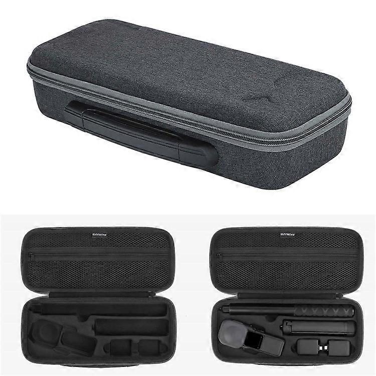 SUNNYLIFE IST-B462 Portable Carrying Case Compatible For Insta360 ONE RS 1-Inch Pancam, Hard EVA Handbag Portable Storage Bag Came