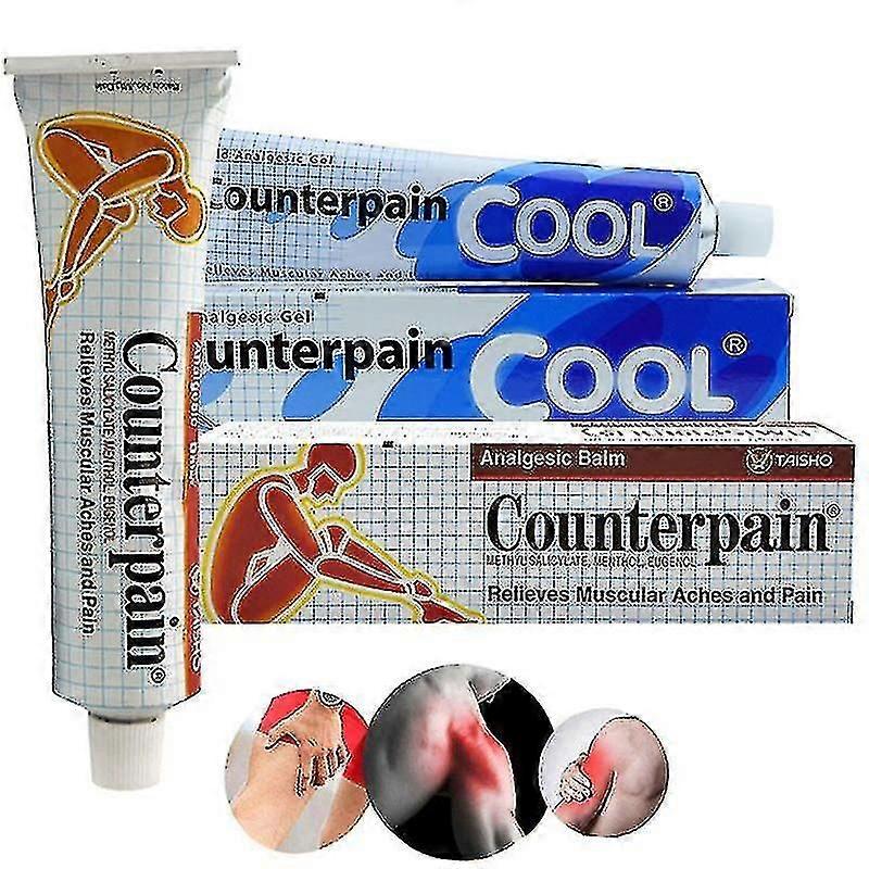 120g Counterpain Ζεστό αναλγητικό βάλσαμο ανακούφισης μυών πόνου και ανακούφιση από τον πόνο βάλσαμο Ρευματοειδής αρθρίτιδα Αλοιφή