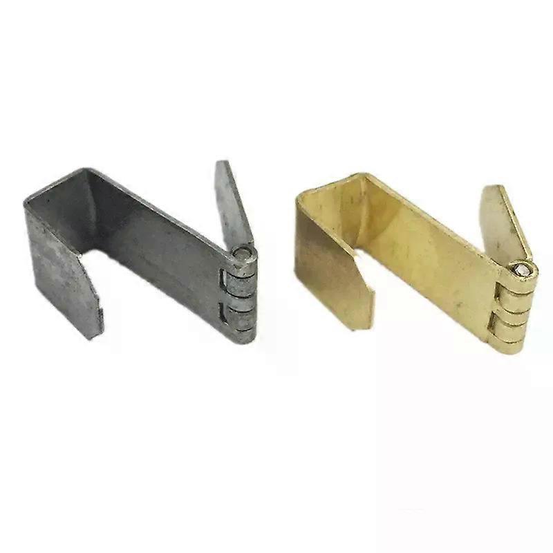 2stk/lot 9mm gyldent sølv metal hængsel udskiftning til zippo zorro petroleum lighter universal DIY reparation tilbehør indvendige dele