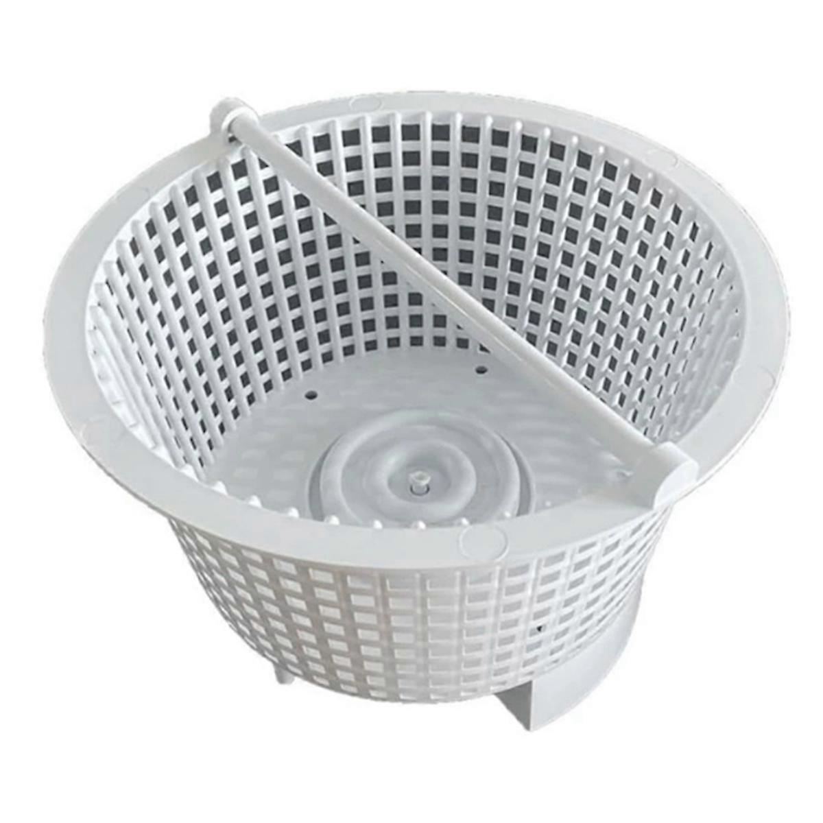 B-43 Swimming Pool Skimmer Basket White