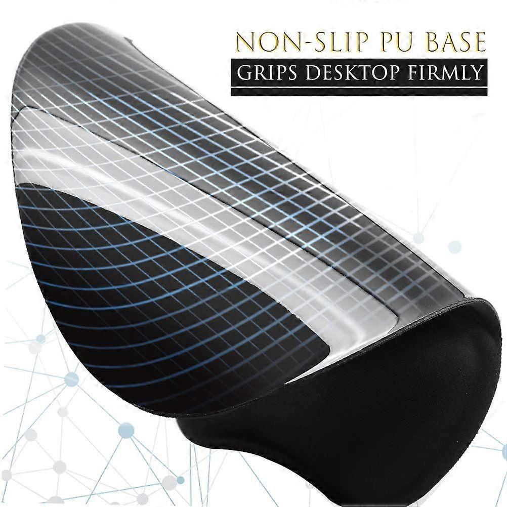 Gel Mouse Pad with Wrist Rest, 9.4 x 8.1 inches