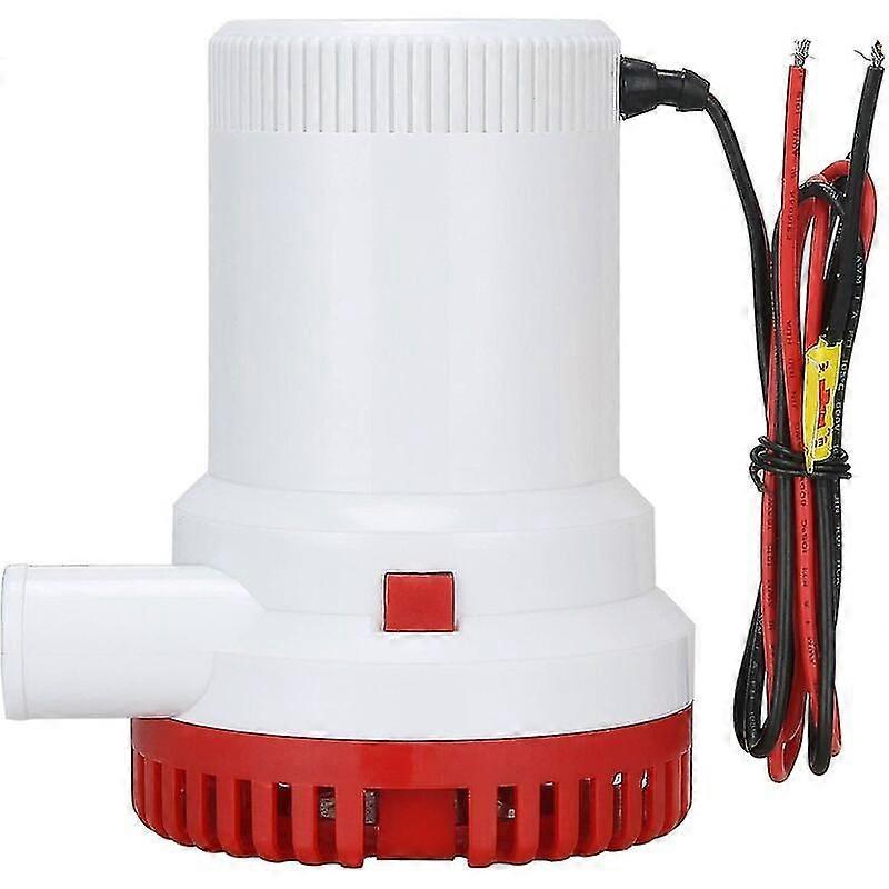 משאבת מים טבילה 12v 2000 Gph 29 מ"מ שאיבה חשמלית לקרוואן סירת דיג ימית בריכה קטנה ו