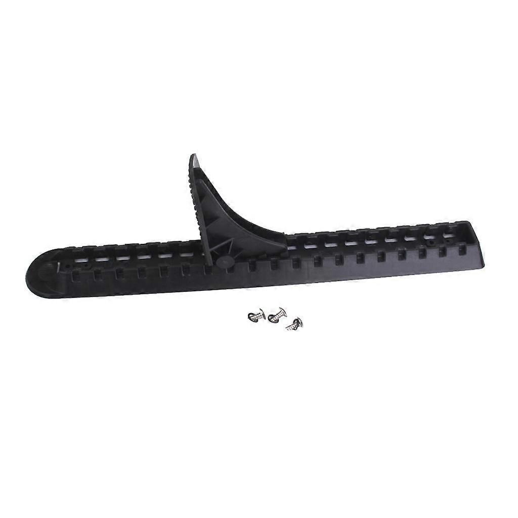 Ayarlanabilir Deniz Tekne Naylon Kayık Ayak Desteği Kilit Aksesuarları Siyah