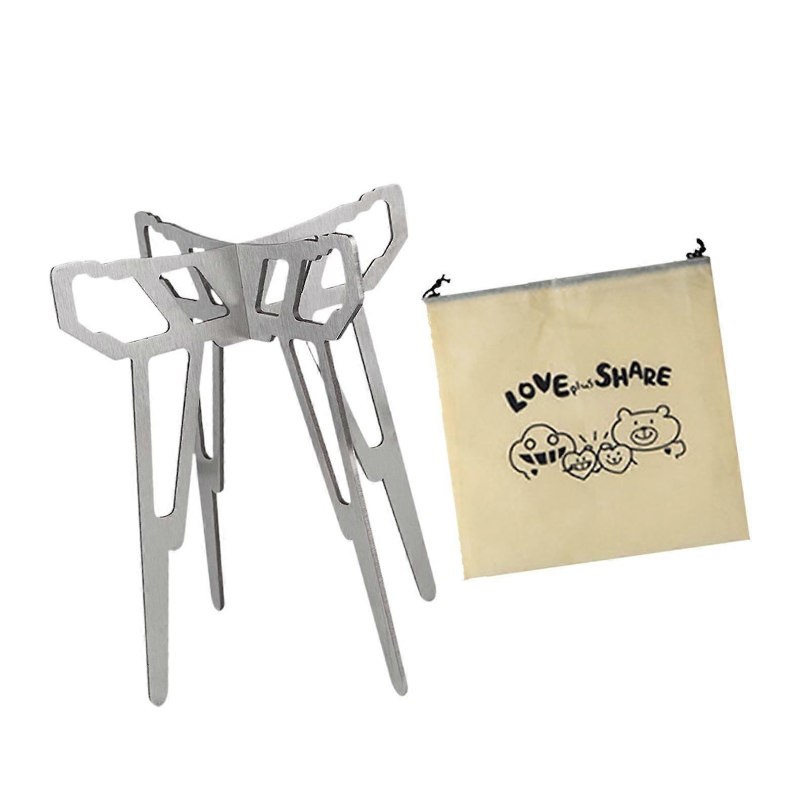 屋外調理鍋スタンドバーベキューパンクロススタンドポータブル軽量ステンレス