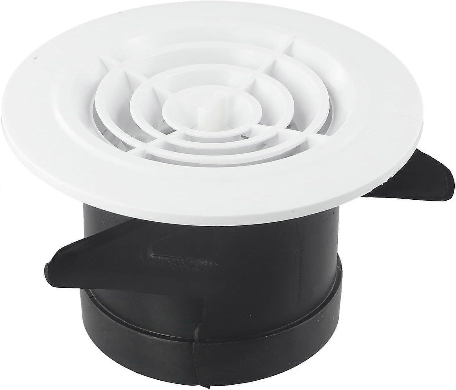 Adjustable Round Air Vent, ABS Air Vent for Walls and Ceilings (125mm)