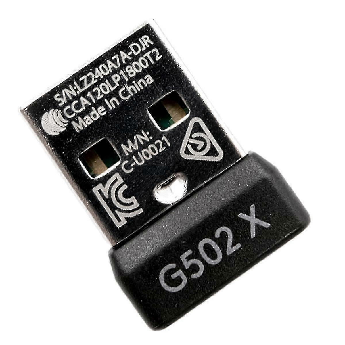 USB Dongle Mouse Receiver Adapter Replacement compatible with Logitech G502X / G502X Plus Lightspeed Wireless Ga