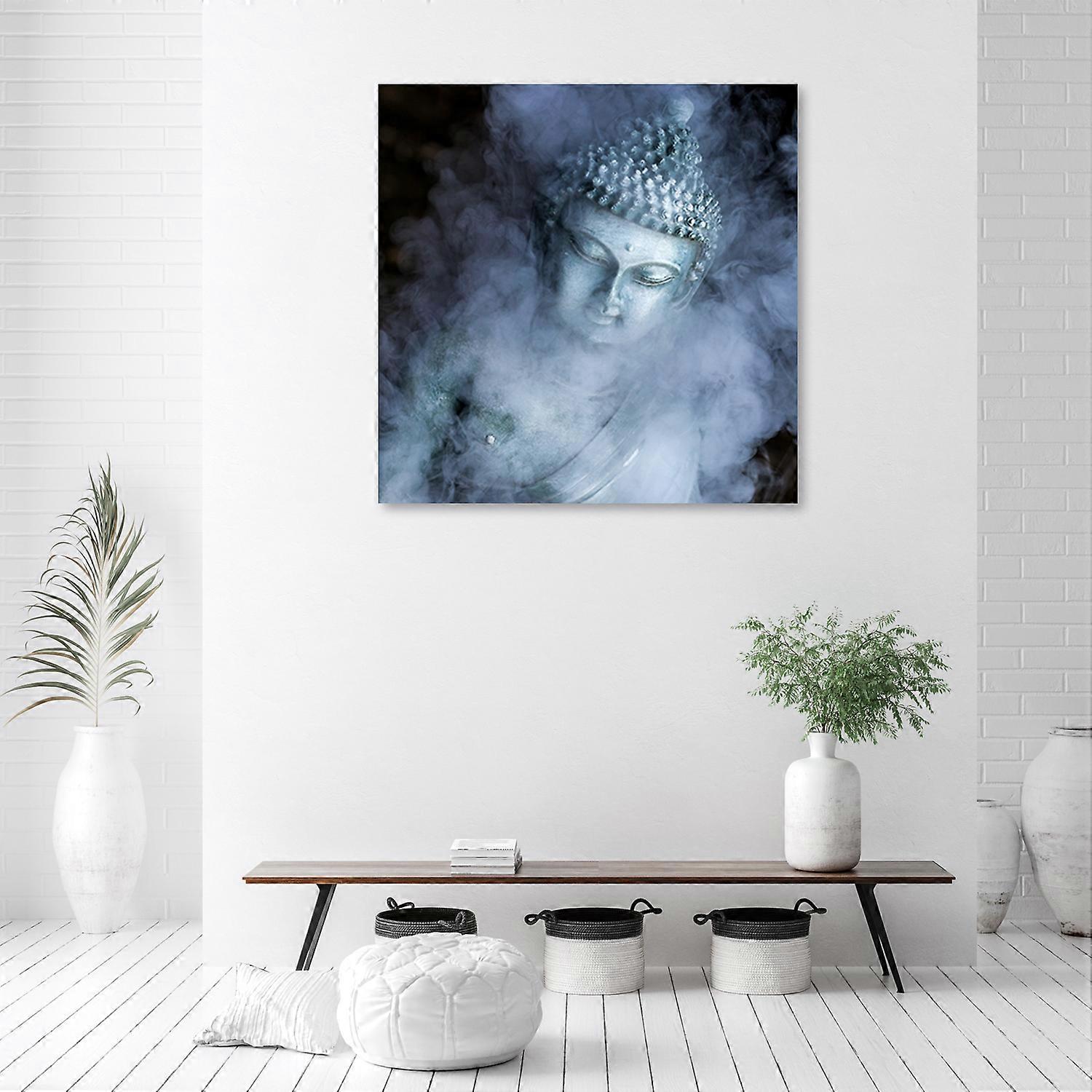 Fotobehang, Religieus - Grijs - 40x40