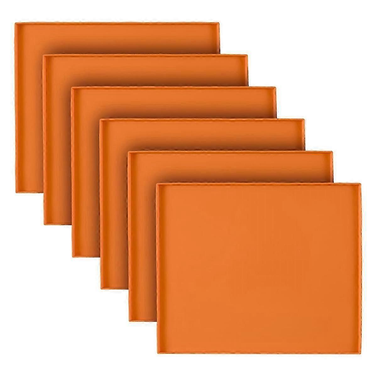 Silicone Dehydrator Trays for Making Fruit Leather, Non Stick Dehydrator Trays with Raised Edge Reu