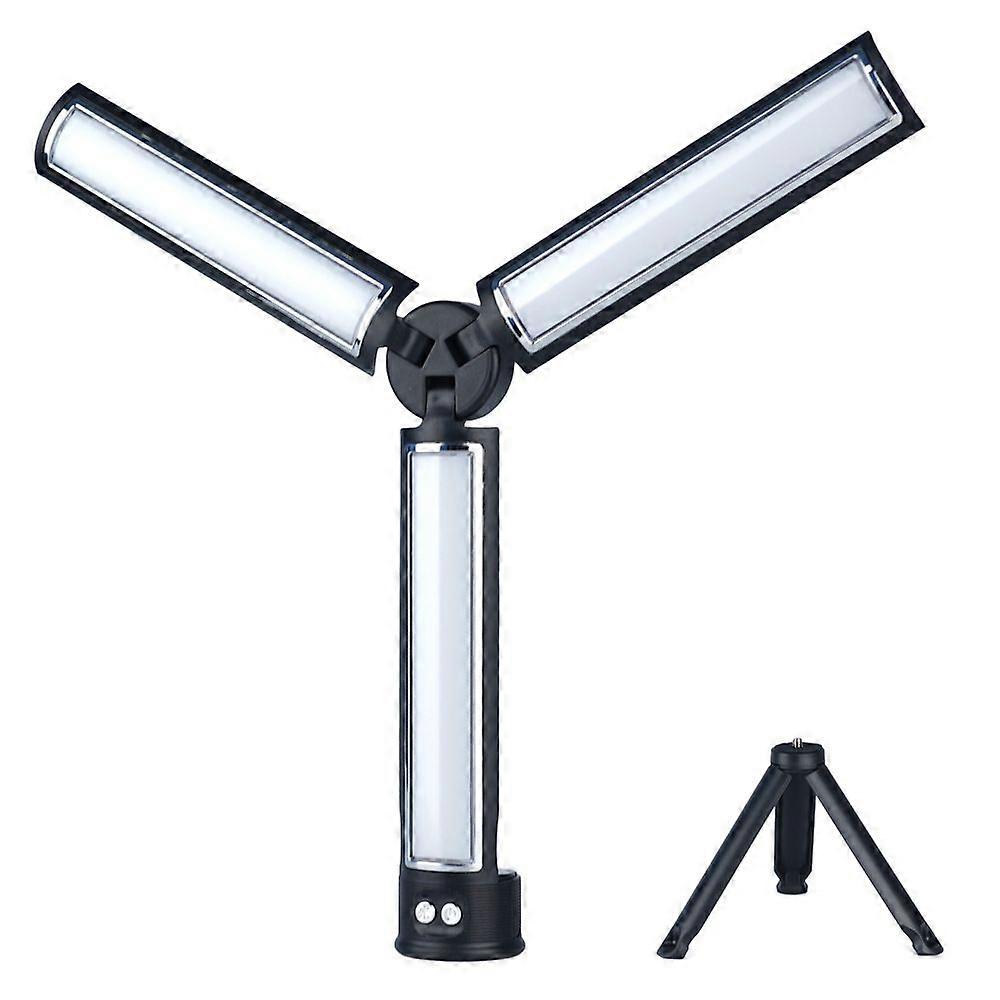 3-leaf Led Foldable Fill Light With Bracket
