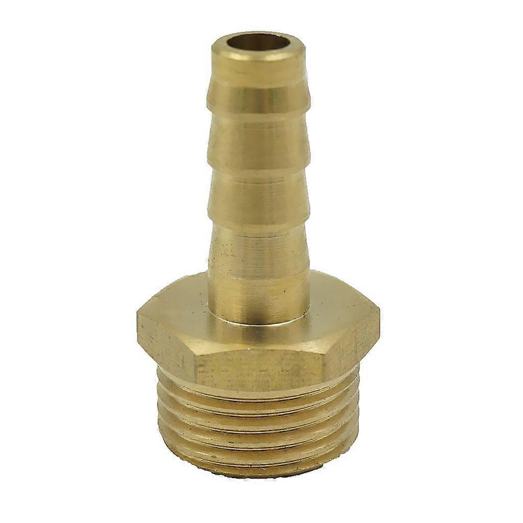 Solid Brass Barbed Hose Tube Fitting Coupler Connector Adapter