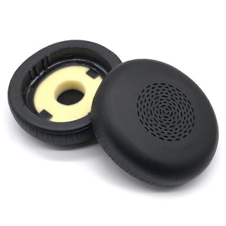 1 Pair Compatible For Jabra Evolve2 75 Headphone Earpads Leather+Memory Foam Ear Pads Cushions