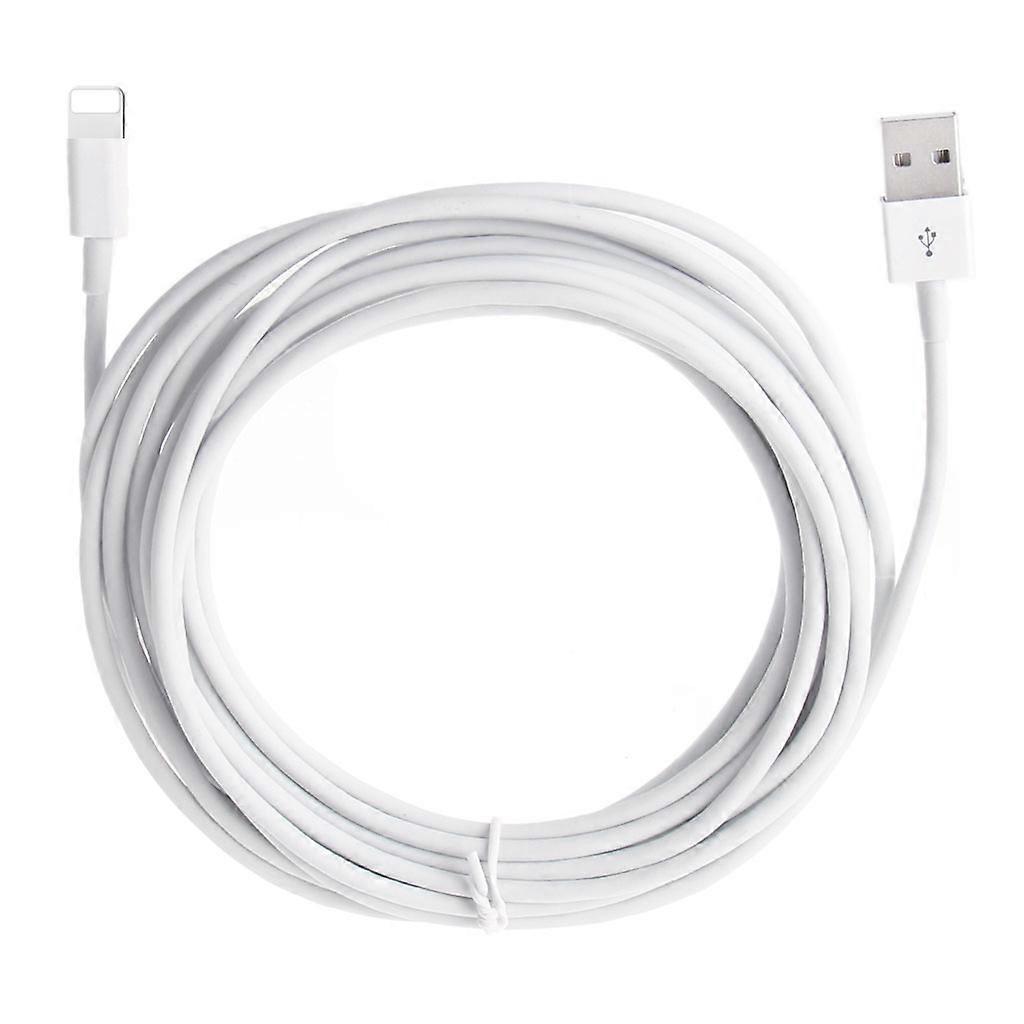 Long USB Data Sync Cord Charging Cable 500cm 8pin Charger Wire Line for Charging Cord