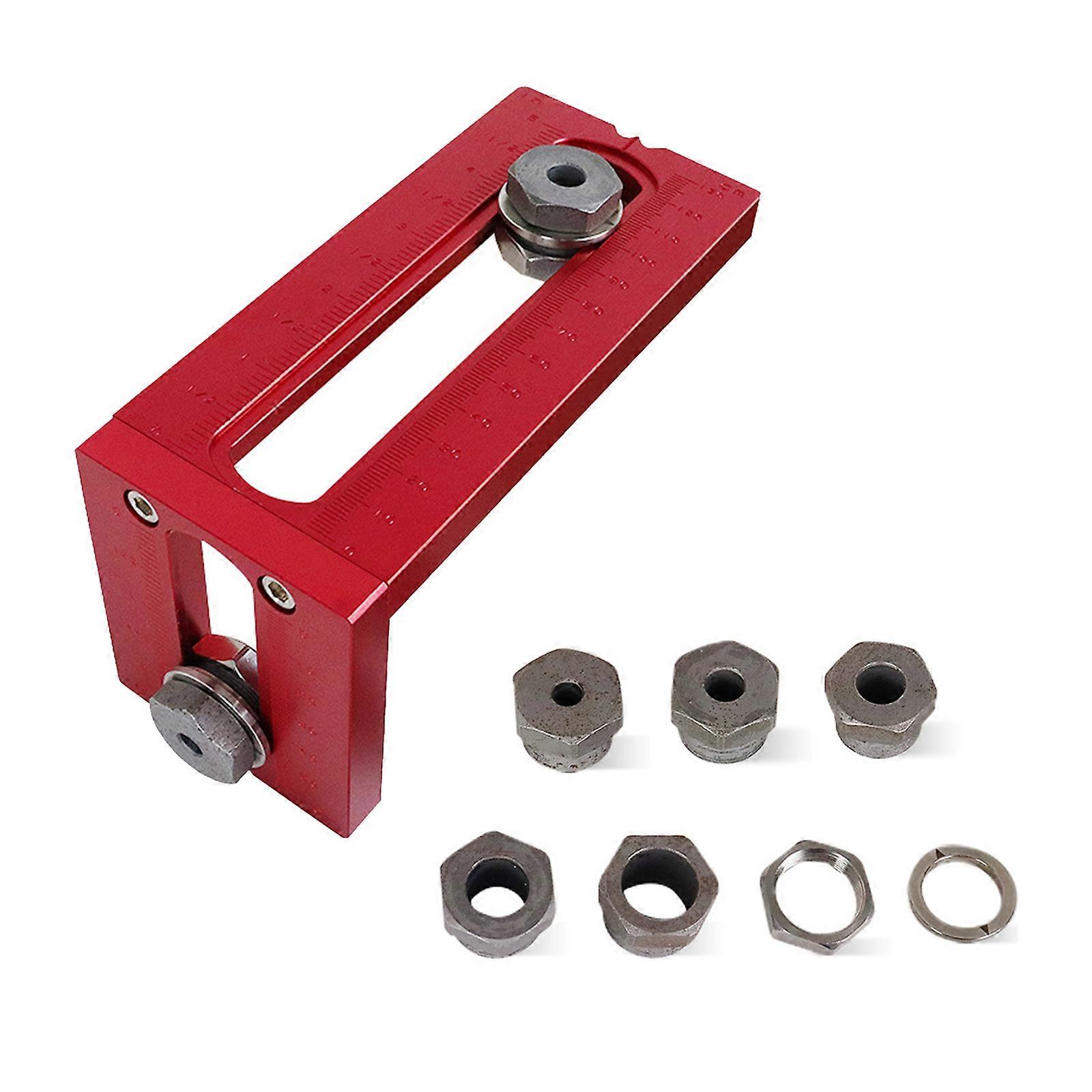 Woodworking Tools 2 in 1 Drill Puncher Positioner Locator for Cross Oblique Flat for Head Screw Puncher for Baby Adult C