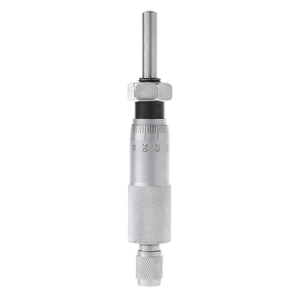 Professional Measure Ruler Round Needle Type Thread Micrometer for Head Measurement Measure Tool 0-25mm Range Metal 0.01