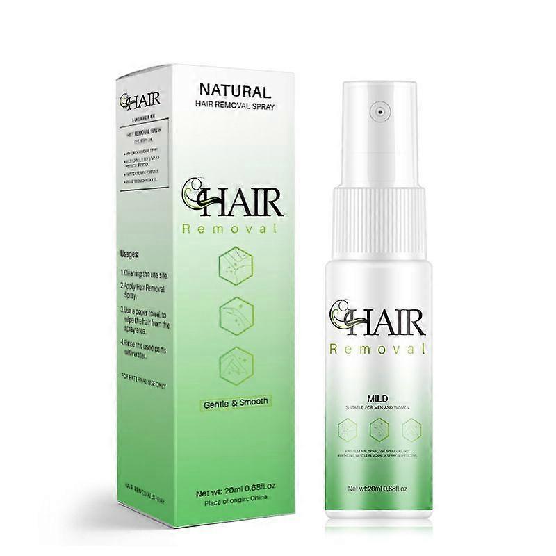 Spray hamujący wzrost włosów – spowalnia wzrost włosów – naturalny spray z serum do usuwania włosów – do stosowania na nogi, okolice bikini, nogi, ramiona i twarz – hamuje wzrost włosów