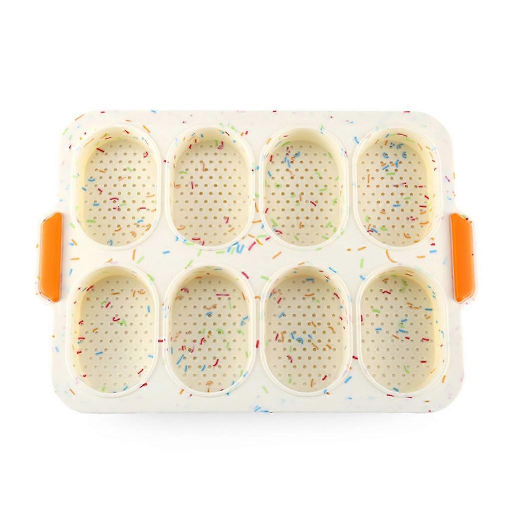 8 Cavity Silicone Mold for Baking Buns Bread Chocolate Mousse Cake Decorating  7