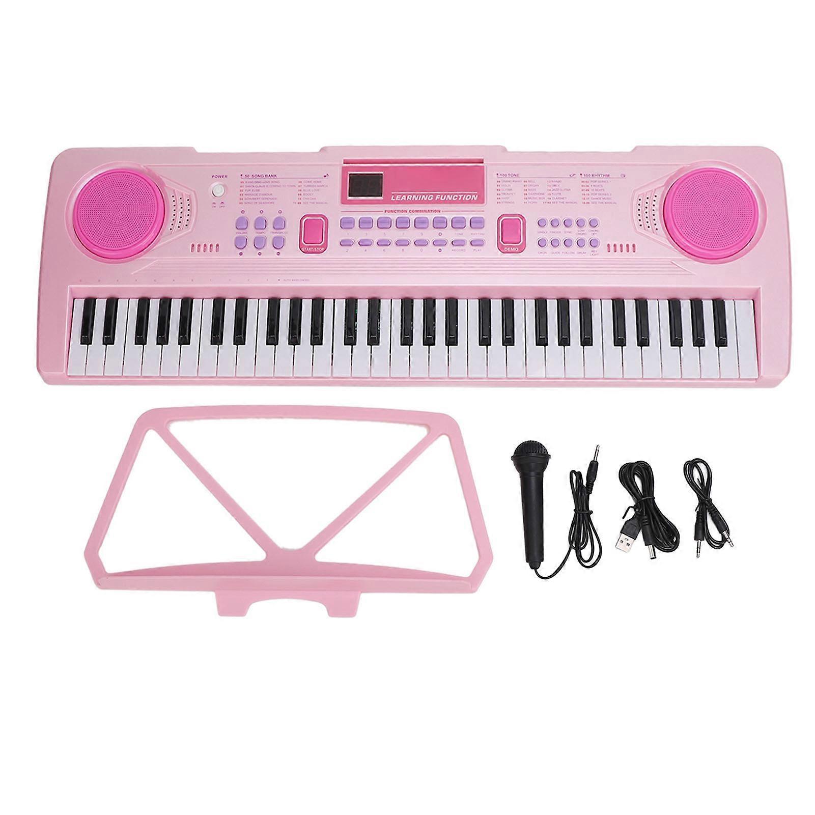 Kids Keyboard Piano 61 Keys Portable Electronic Digital Early Learning Educational Musical Toy for Beginners