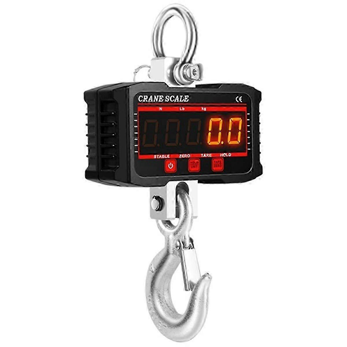 Digital Crane Scale 1500kg Industrial Hanging Scale,portable Scale Industrial Heavy Duty Crane Scal