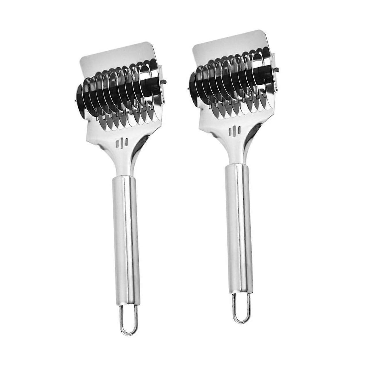 stainless steel dough cutter for spring onions noodles rust