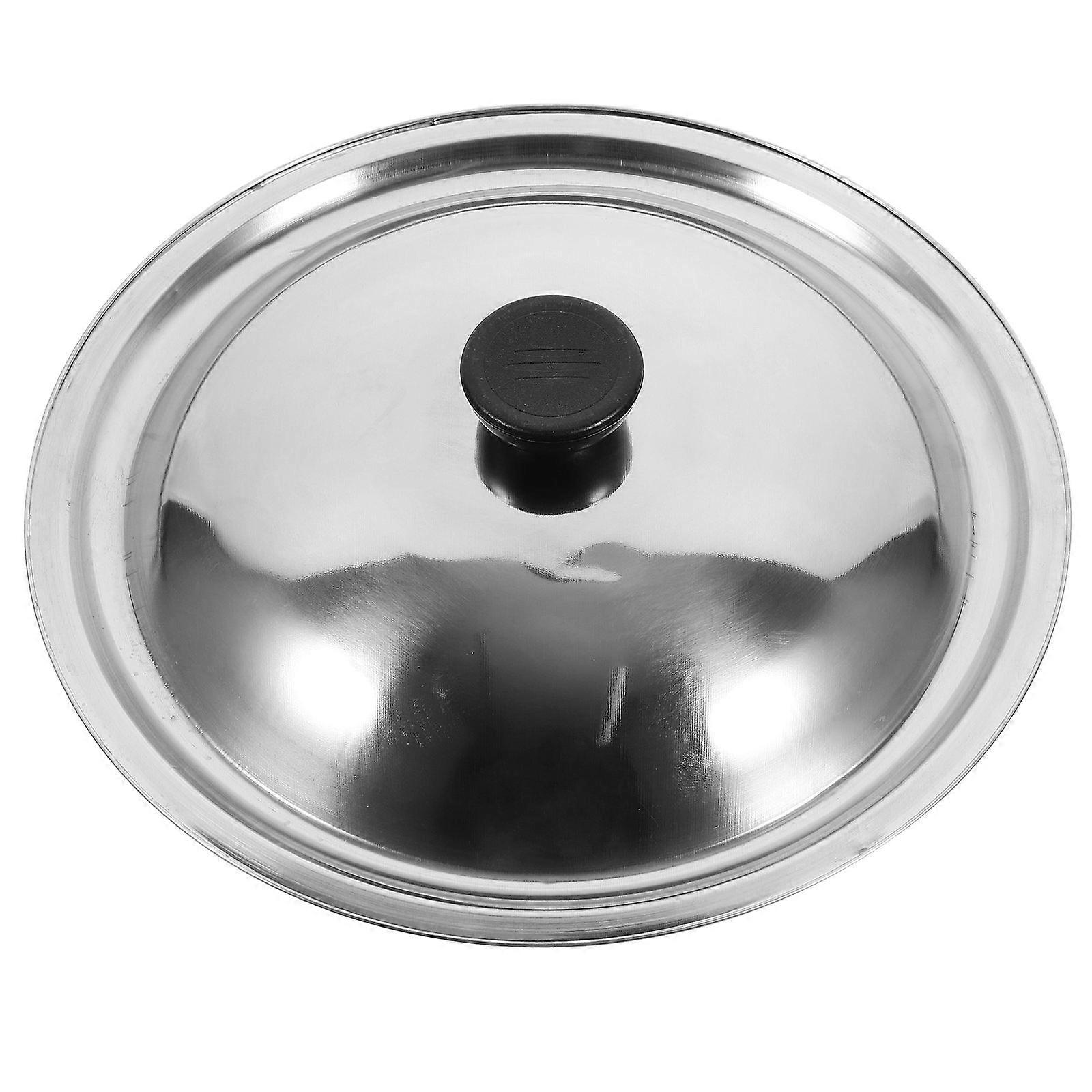 ユニバーサルスチールポットカバー、傷がつきにくい、日常の料理に最適、23.5cm