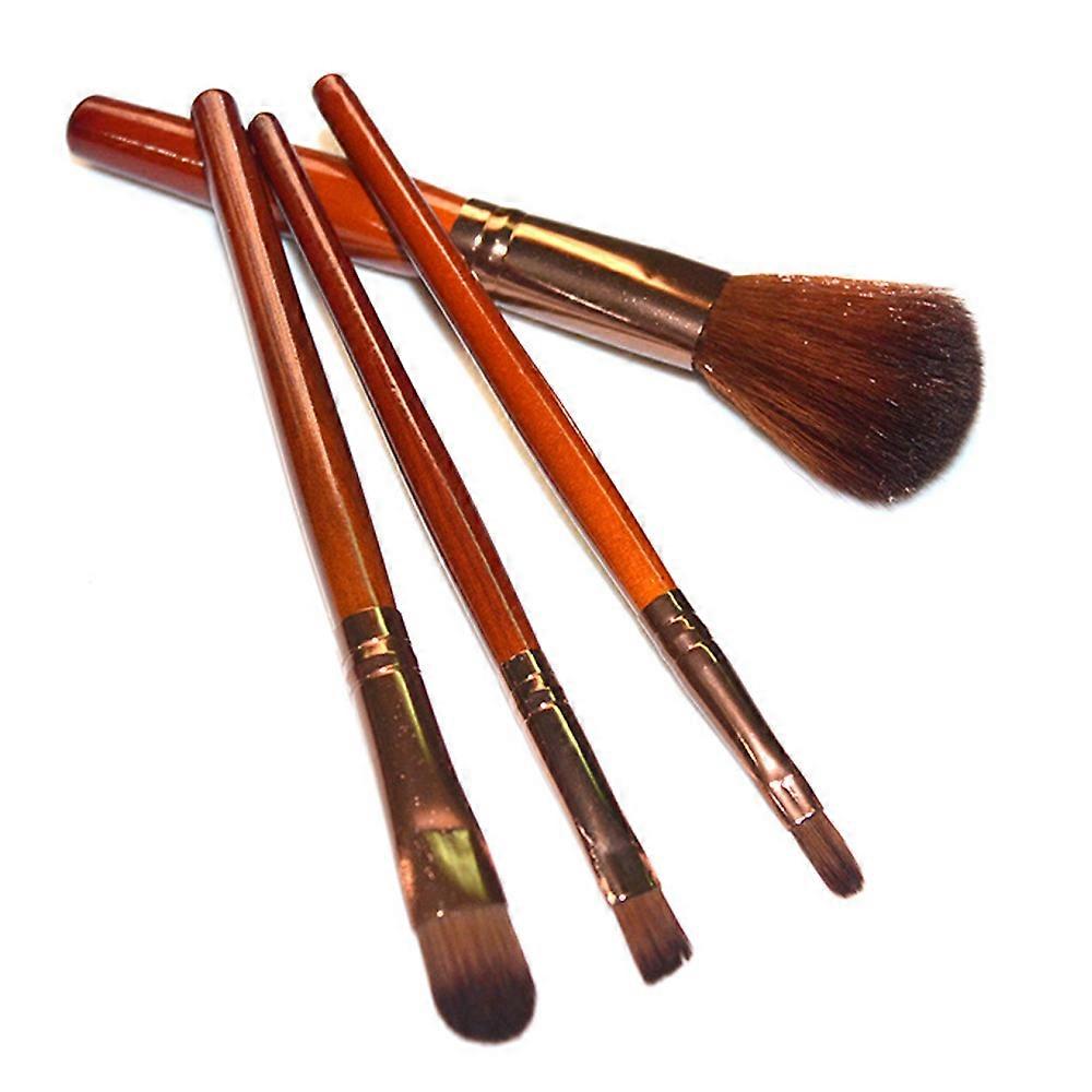 Make-Up Brush Set For Beginners 4 Make-Up Brushes Make-Up Brush Set